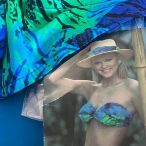 FINAL MARKDOWN Catalina Blue and Green Swimwear Top 10